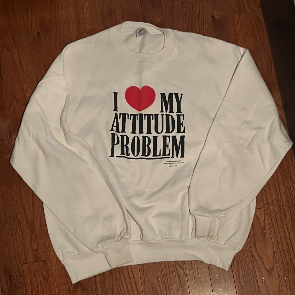 Vintage 90’s White Sweatshirt